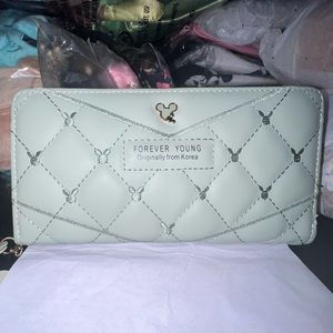 Mint Green Wallet Mouse Inspired
